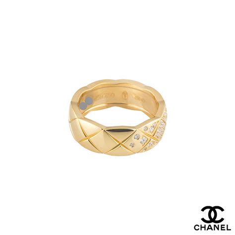 pre owned chanel rings|chanel ring with diamonds.